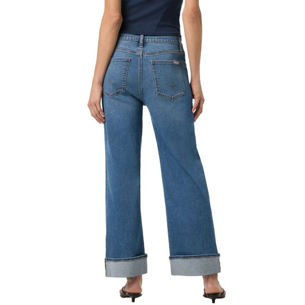 Hudson Jeans Womens Rosalie Waipo Wide Leg Jean - Picture 2 of 4